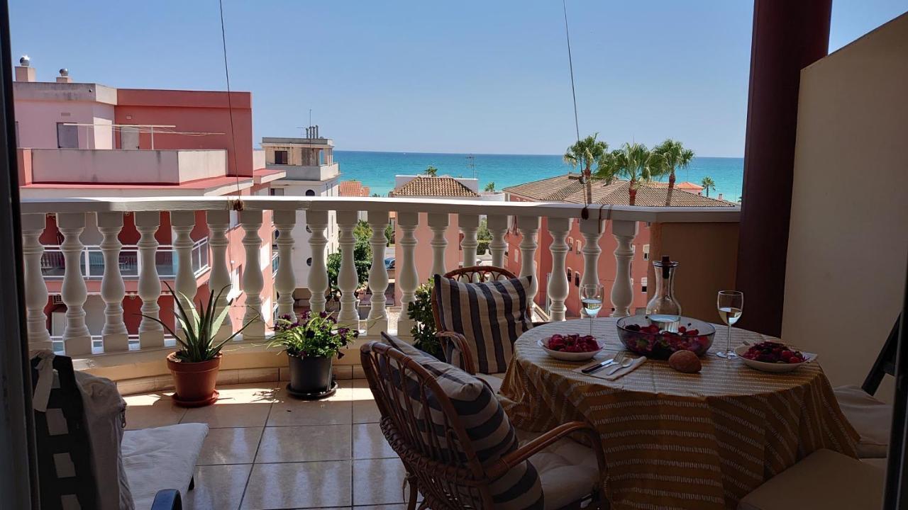 Apto. Con Wifi, Piscina, Vistas Al Mar Y Parking. Moncofar Luaran gambar