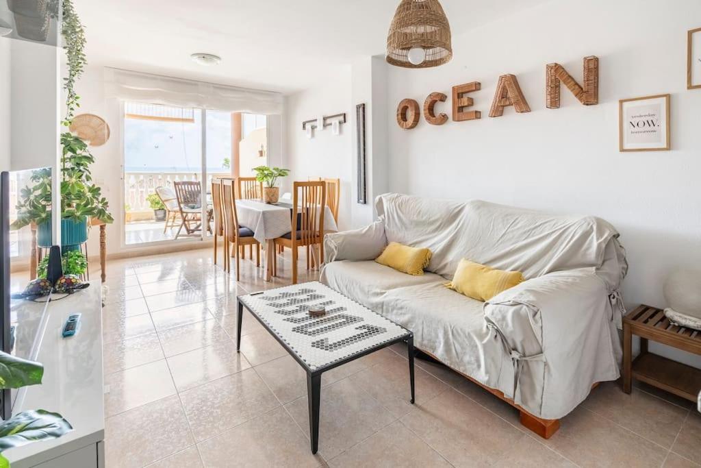 Apto. Con Wifi, Piscina, Vistas Al Mar Y Parking. Moncofar Luaran gambar