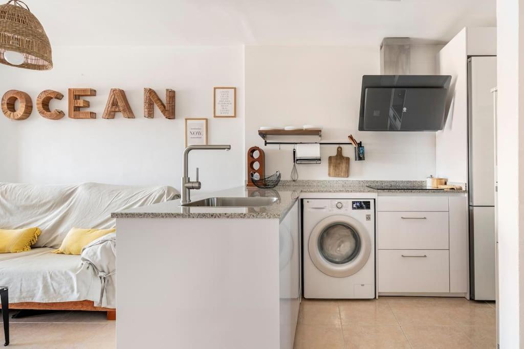 Apto. Con Wifi, Piscina, Vistas Al Mar Y Parking. Moncofar Luaran gambar